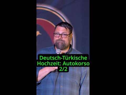 Deutsch-Türkische Hochzeit: Autokorso Teil 2